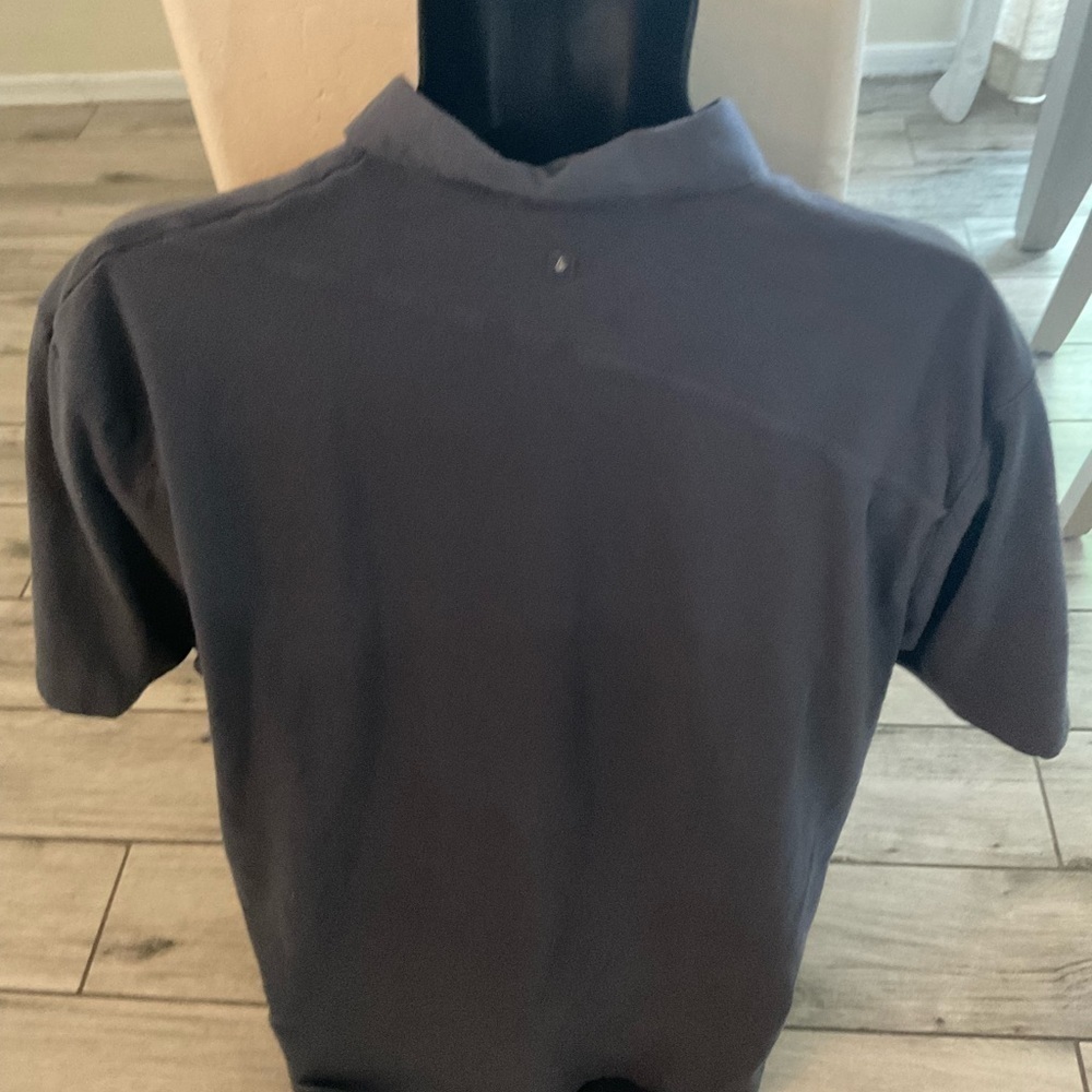 Men’s used Volcom polo shirt size XL grey - Picture 4 of 4